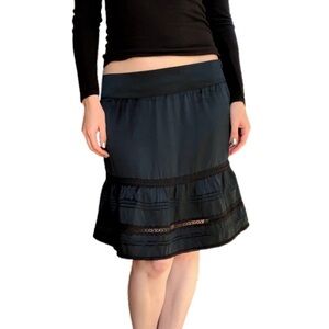 Juicy Couture 100% Silk Y2K Lace Skirt P&G